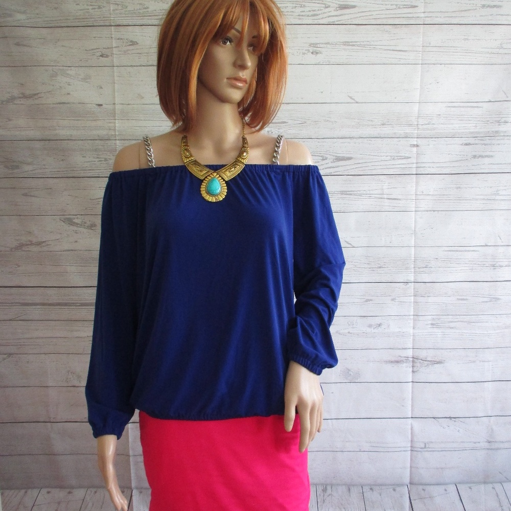 NWT - MICHAEL KORS knit top - sz S - MSRP $99.50